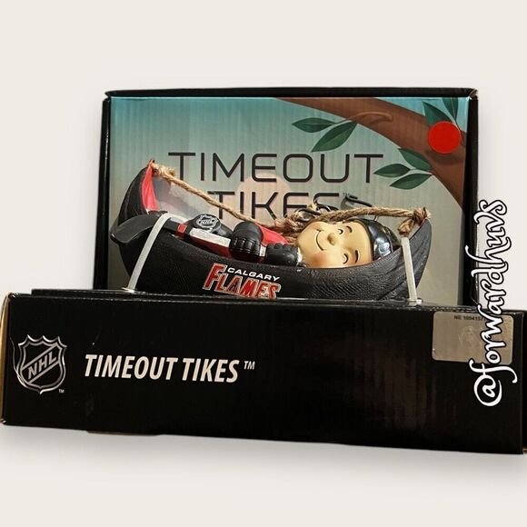 NHL Timeout Tikes Statue NHL Team: Calgary Flames - Picture 3 of 10
